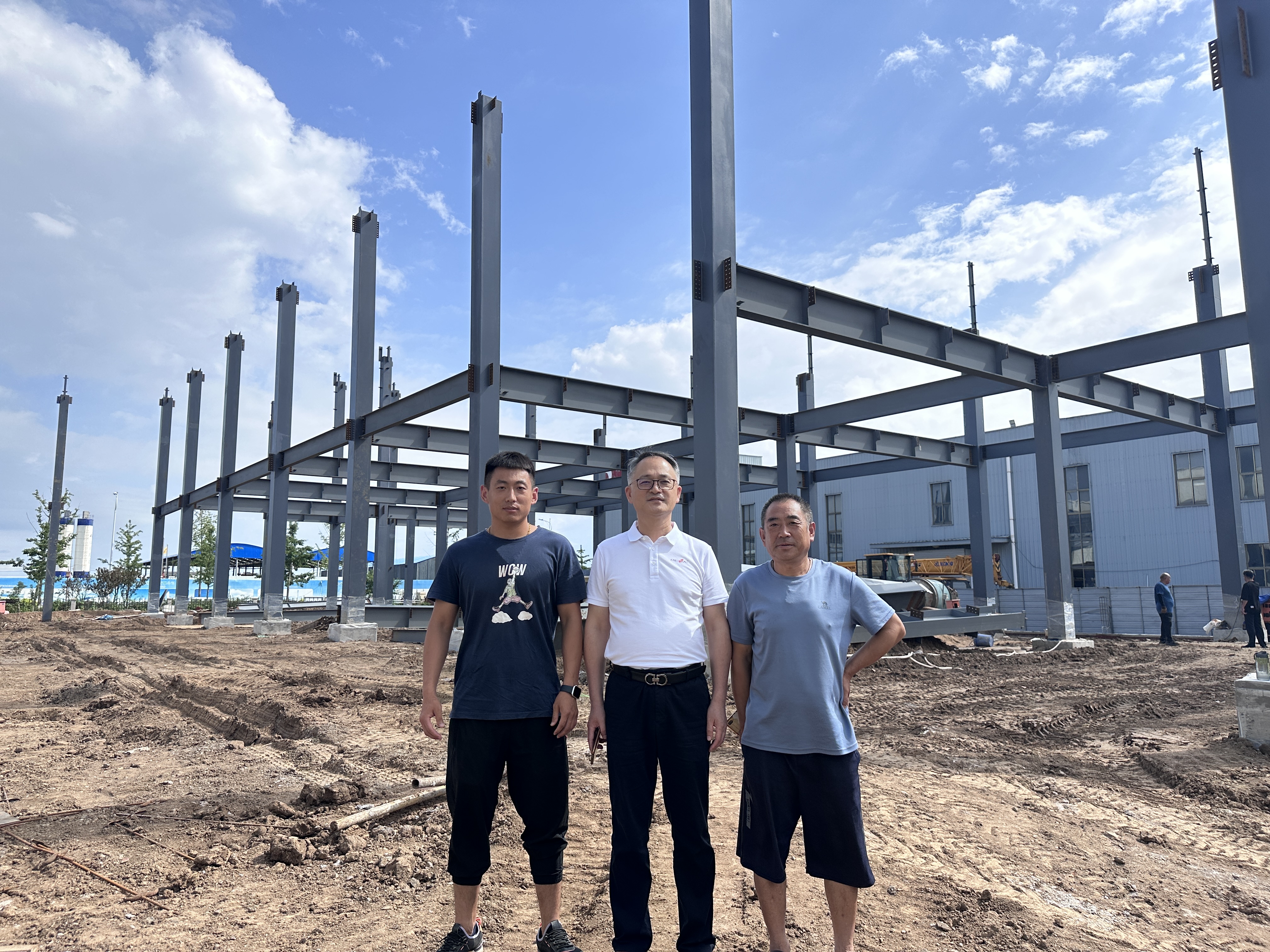 火熱的夏天，美泰新工廠火熱建設(shè)中